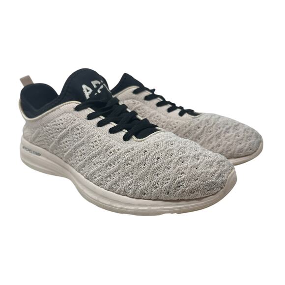 APL Athletic Propulsion Labs‎ Techloom Phantom Sneakers White Black Size US 8 - Picture 1 of 12